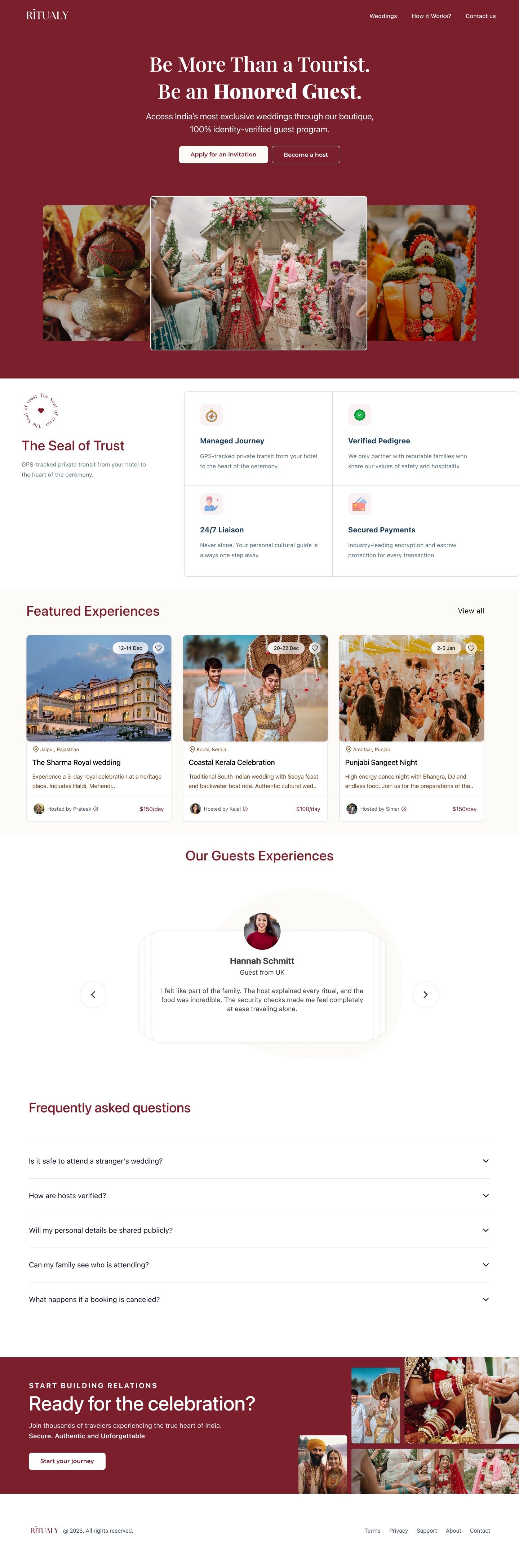 Ritualy — Turning India's weddings into the world's most personal travel experience